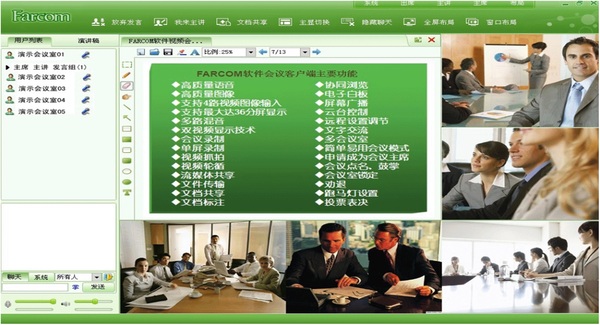 FARCOM遠(yuǎn)通 FC-CLIENT軟件視頻會議客戶端