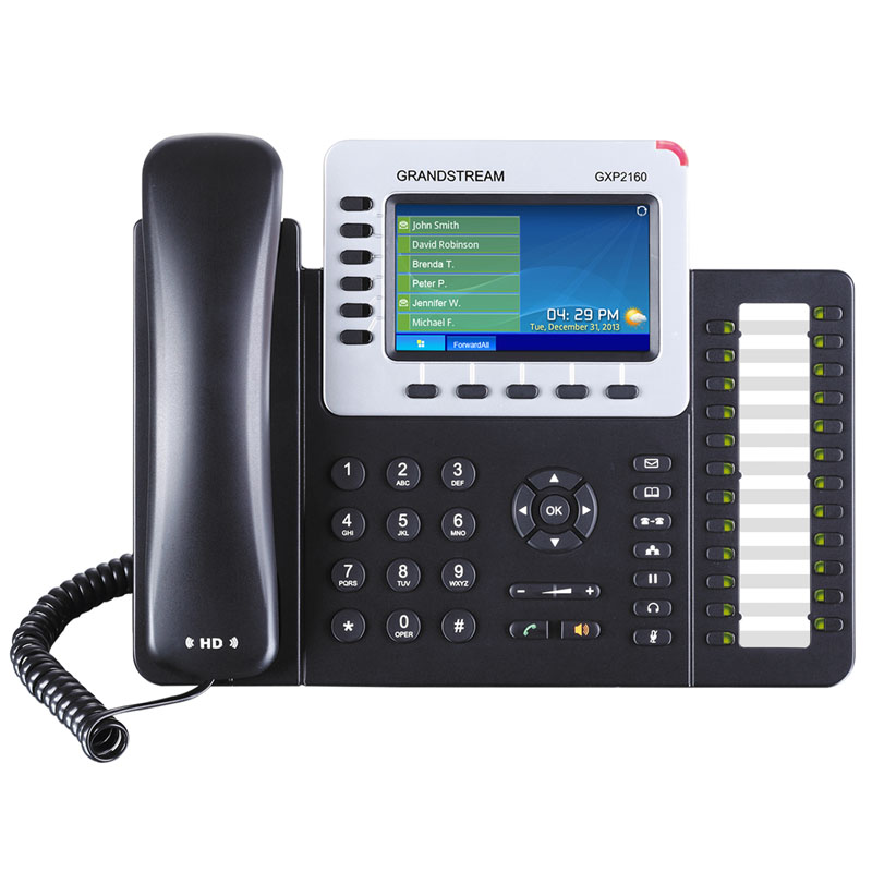 GXP2160潮流網絡企業(yè)智能高端IP電話